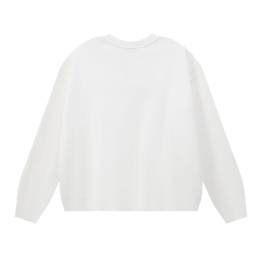 Purple Men's Long-Sleeve T-shirt Sweatshirt 1120