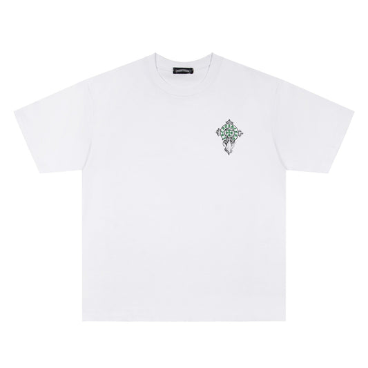 Chrome Hearts Horseshoe Print T-Shirt KM11