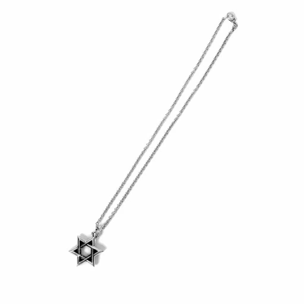 Chrome Hearts Large Star OF David Pendant