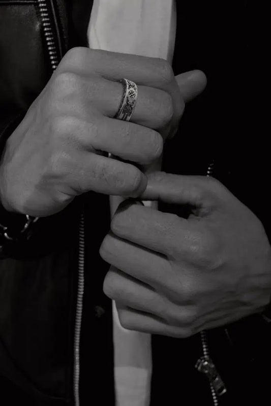 Chrome Hearts Dagger Spacer Ring - 6MM