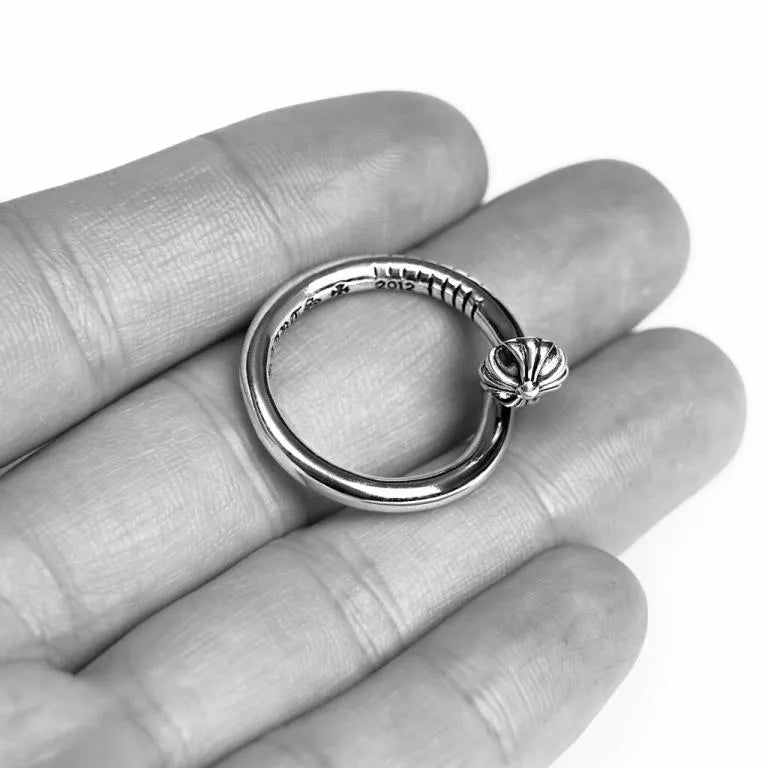 Chrome Hearts Nail Ring - Crossball - 56