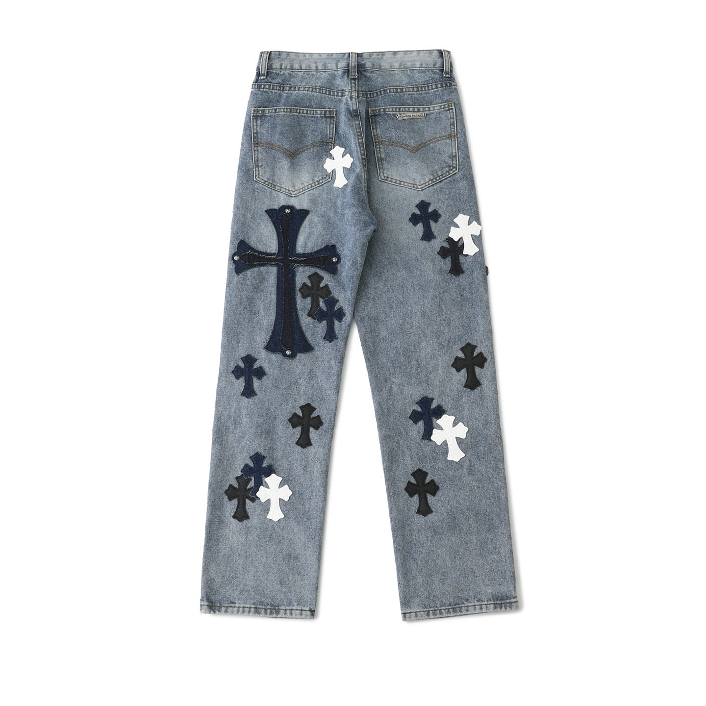 Chrome Hearts Cross Washed Limited Edition Denim Jeans KS20