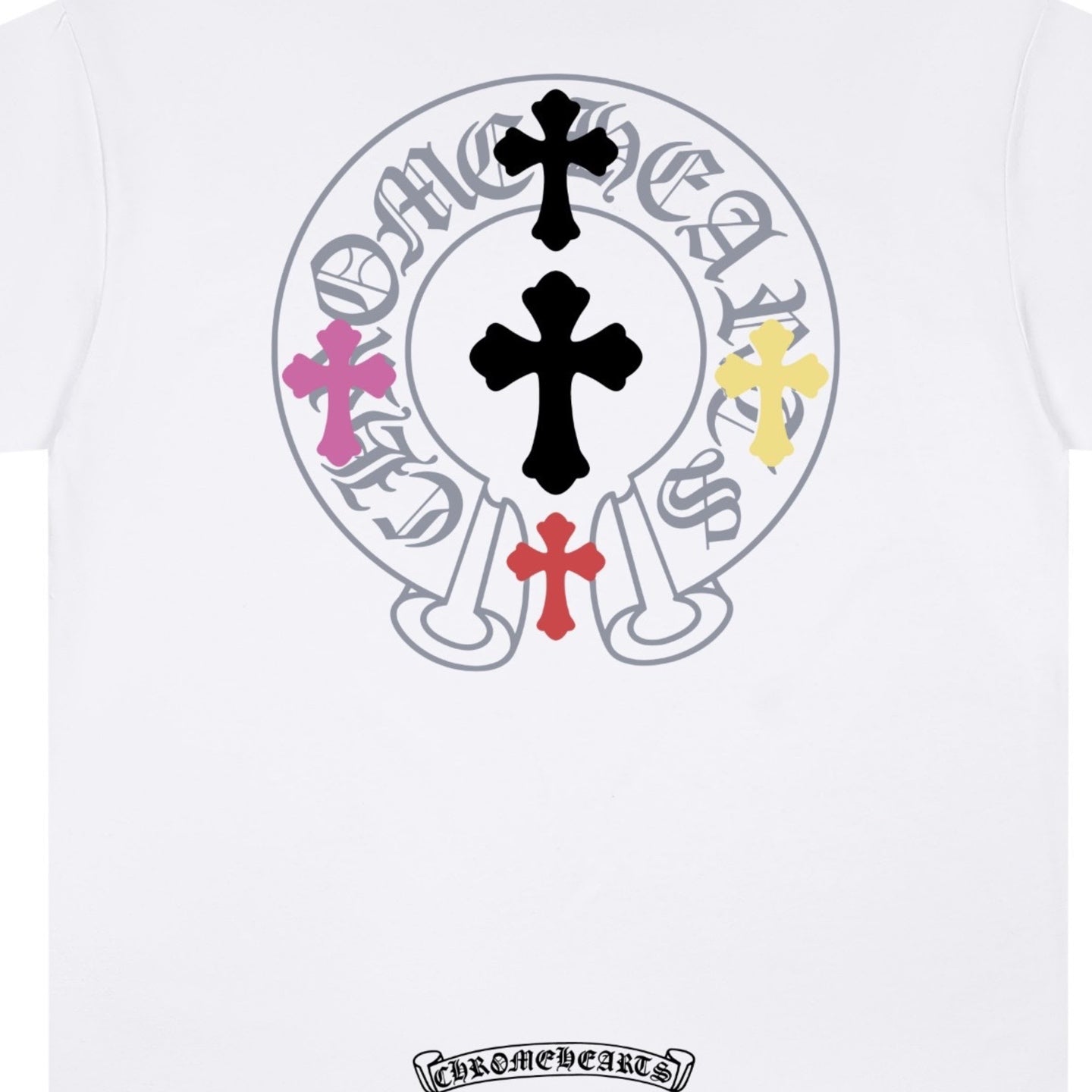 Chrome Hearts Custom-Dyed Cross Print T-Shirt KD13
