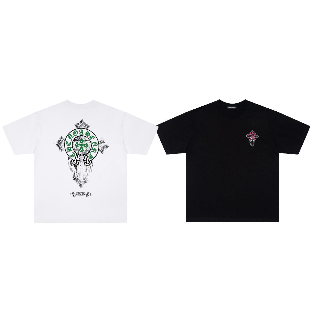 Chrome Hearts Horseshoe Print T-Shirt KM11