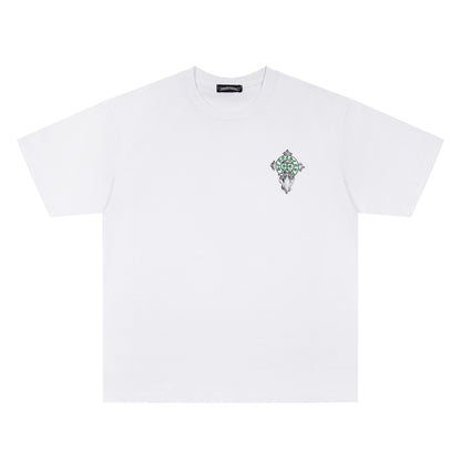 Chrome Hearts Horseshoe Print T-Shirt KM11