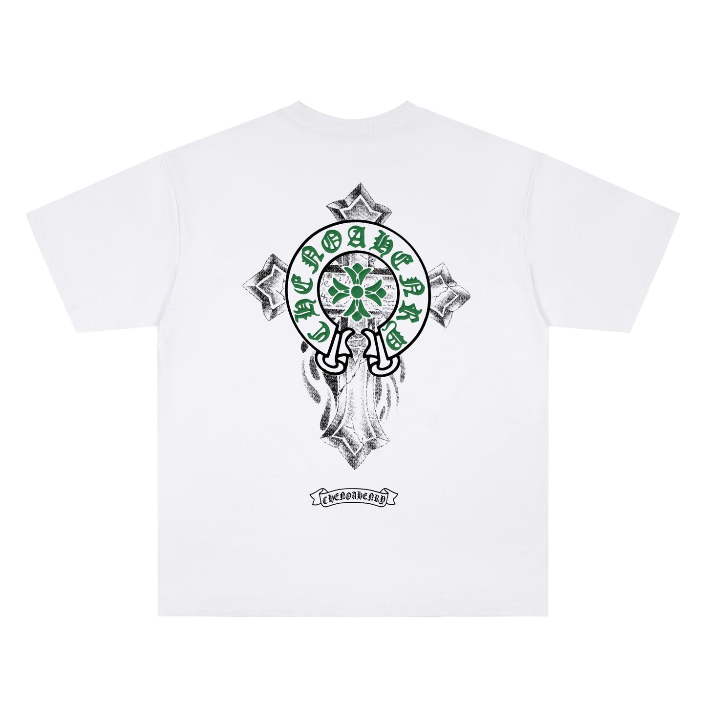 Chrome Hearts Horseshoe Print T-Shirt KM11
