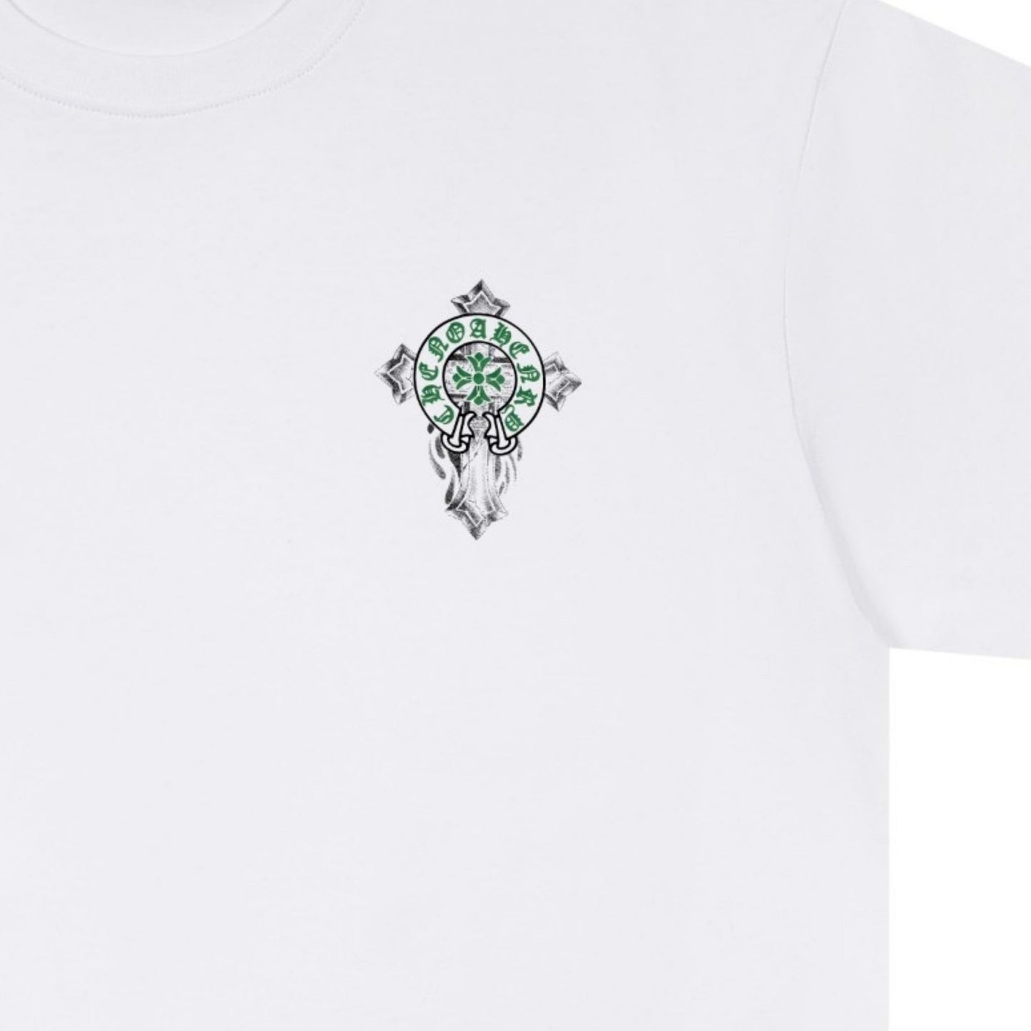 Chrome Hearts Horseshoe Print T-Shirt KM11