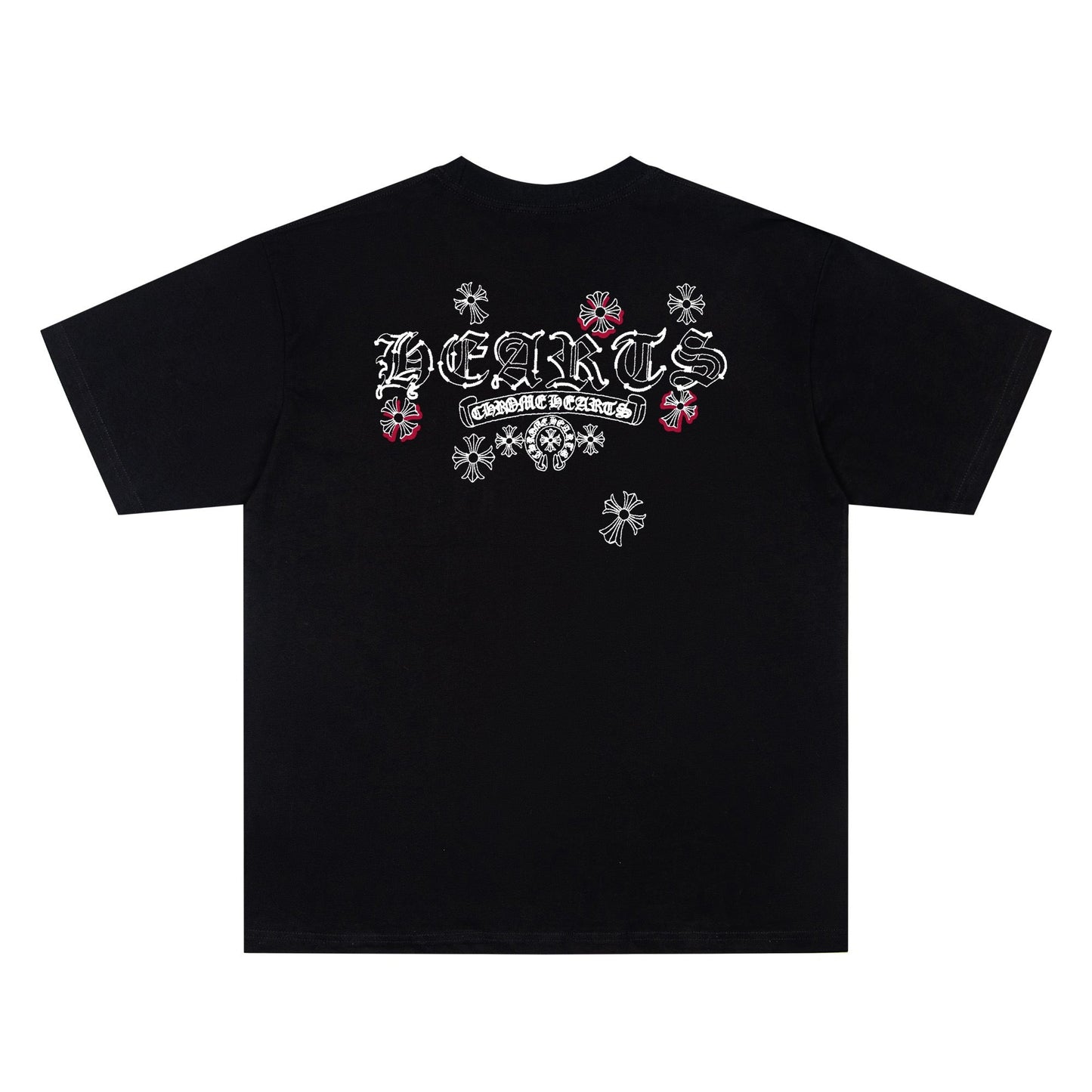 Chrome Hearts Sanskrit Floral Crew Neck T-Shirt KF10