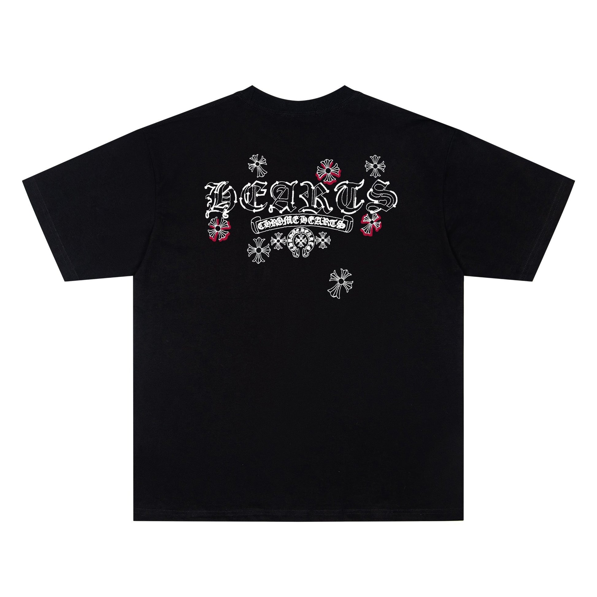 Chrome Hearts Sanskrit Floral Crew Neck T-Shirt KF10
