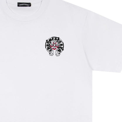 Chrome Hearts Sanskrit Floral Crew Neck T-Shirt KF10
