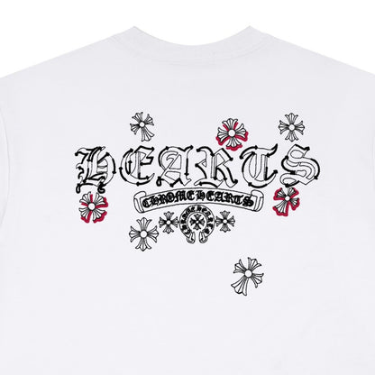 Chrome Hearts Sanskrit Floral Crew Neck T-Shirt KF10
