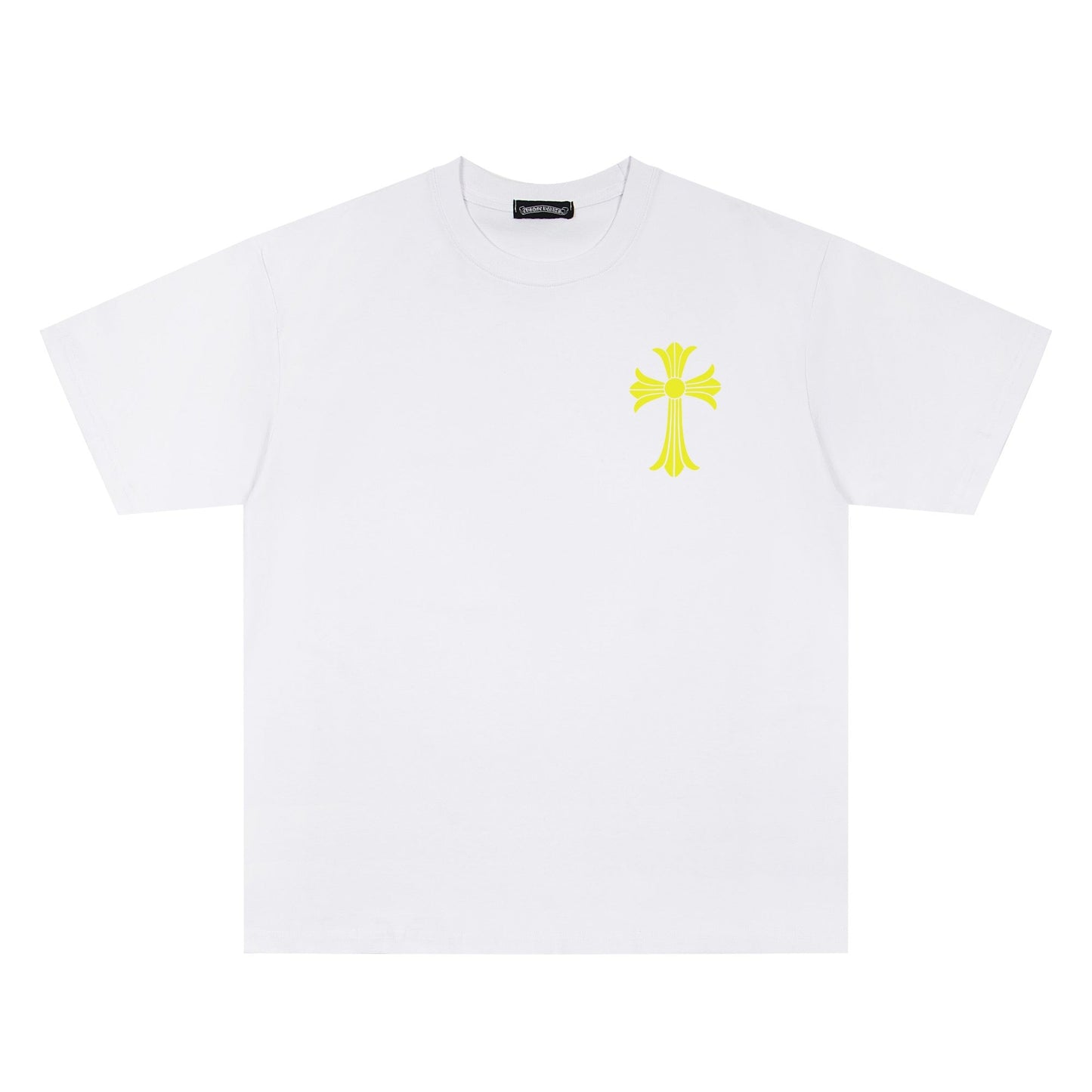 Chrome Hearts Multicolor Sanskrit Print Couple T-Shirts KD07