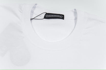Chrome Hearts Letter Pattern Print Short Sleeve T-Shirt KZ05