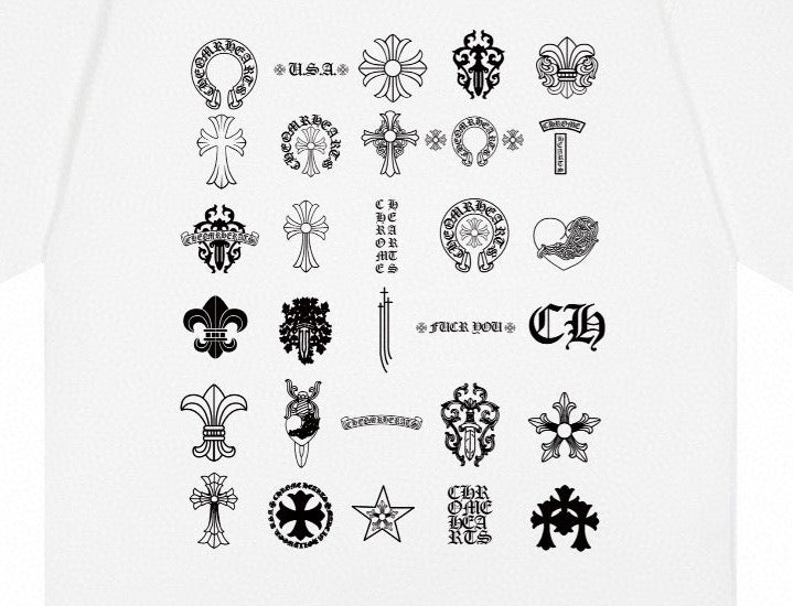 Chrome Hearts Back Print T-Shirt KH04