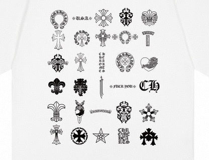 Chrome Hearts Back Print T-Shirt KH04