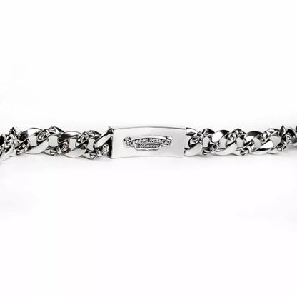 Dagger ID Fancy Link Clip Bracelet - 6