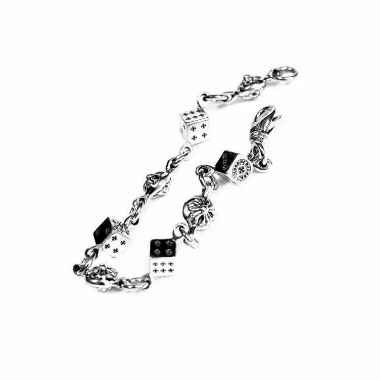 Chrome Hearts Dice AND Crossball Bracelet - 4