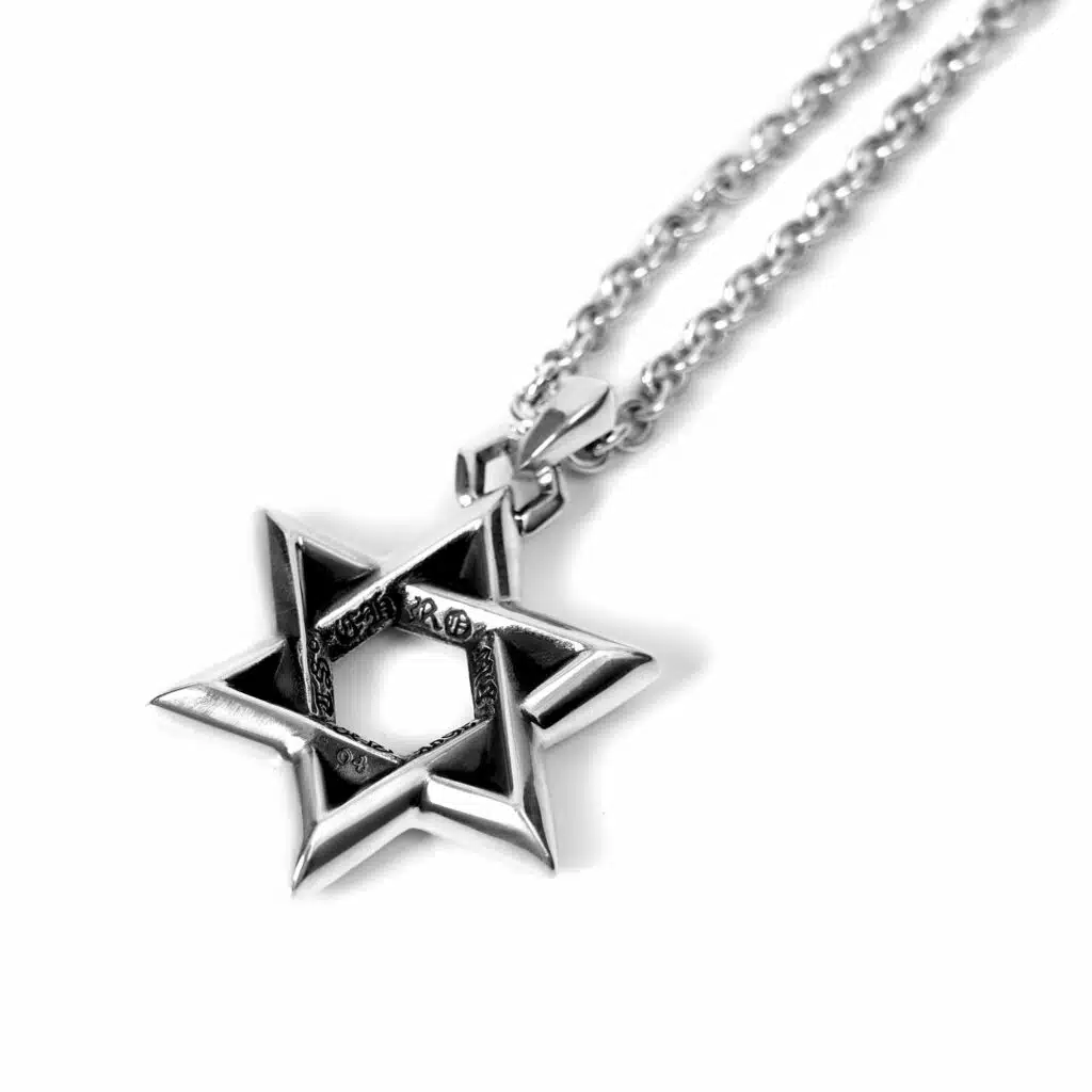Chrome Hearts Large Star OF David Pendant