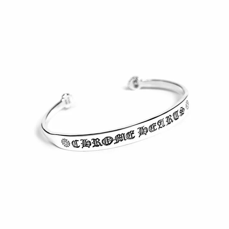 Chrome Hearts Plus Logo Flat Cuff - 9