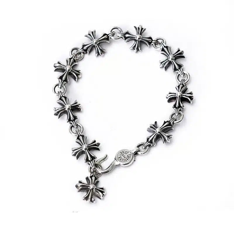 Chrome Hearts Plus Bracelet With Links - 6