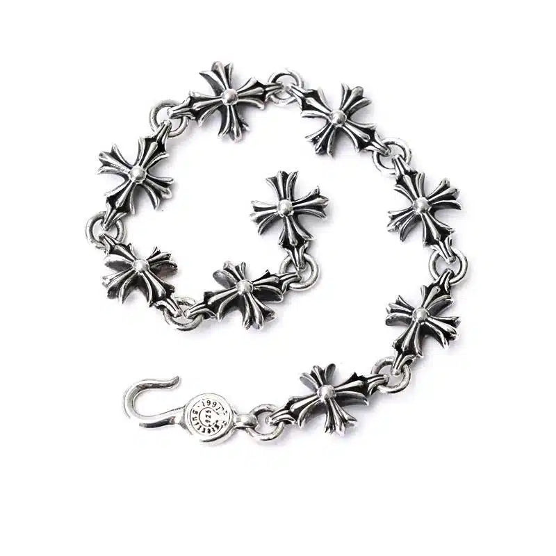 Chrome Hearts Plus Bracelet With Links - 6