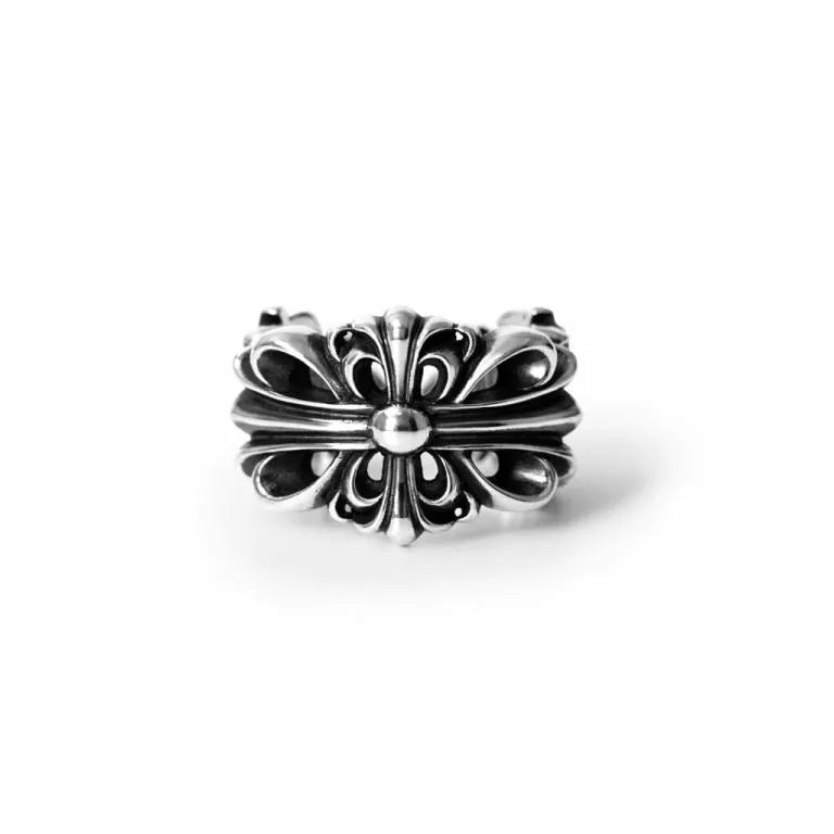 Chrome Hearts Double Floral Ring - 1