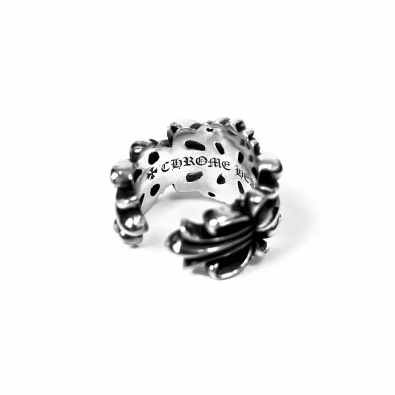 Chrome Hearts Double Floral Ring - 1