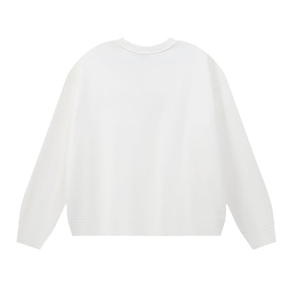 Purple Men's Long-Sleeve T-shirt Sweatshirt 1133