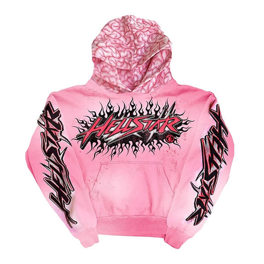 Hellstar Studios Brainwashed Hoodie With Brain New