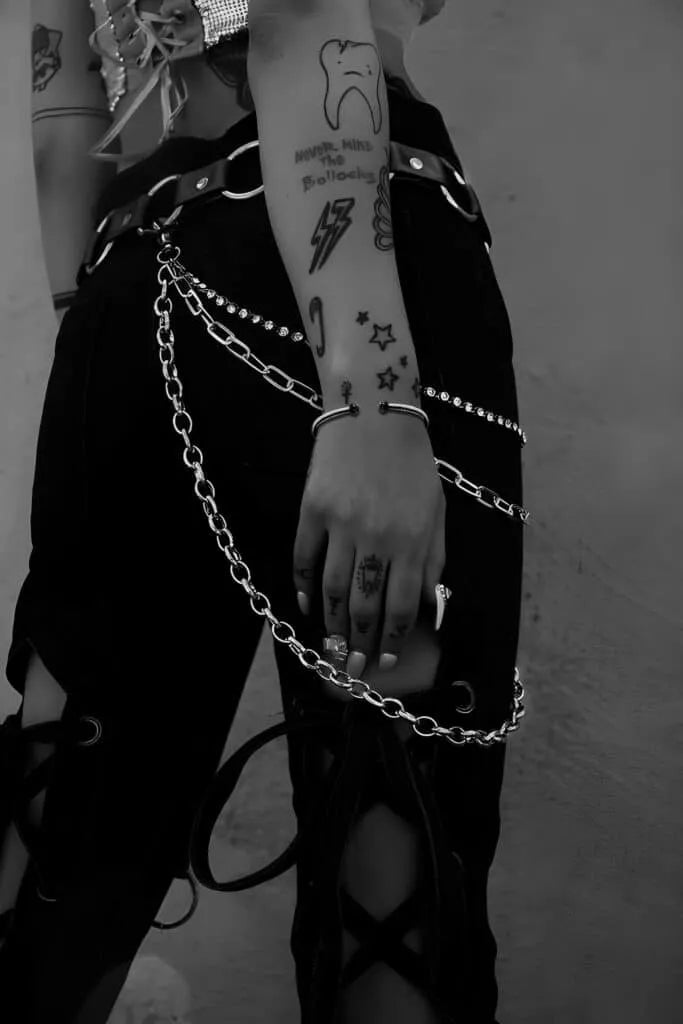 Chrome Hearts Plus Logo Flat Cuff - 9