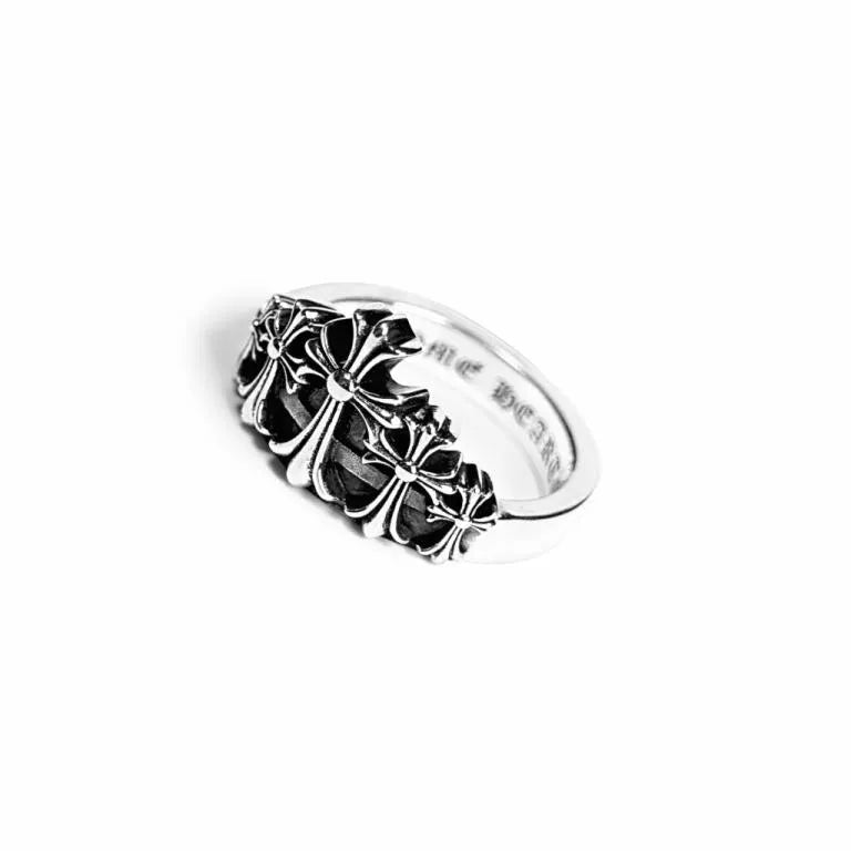 Chrome Hearts Cross Crown Ring - 5
